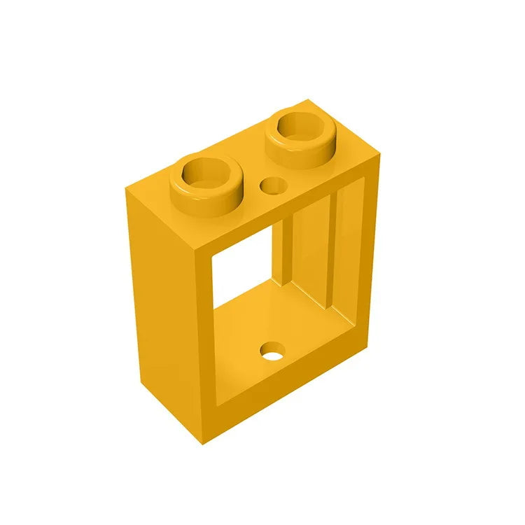 Gobricks GDS-783 Frame 1x2x2 Window | Compatible Building Block for DIY Projects