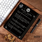 Death Note Anime L·Lawliet  Case For iPad 10.2 9th 10th Air 3 Mini 6 5 Case Luxury Silicone Pro 12.9  11 For iPad Air 4 5 Cases