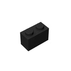 Educational Assemblage Gobricks Brick 1 x 2 without Bottom Tube | Compatible with Lego 3004 3065 35743