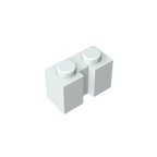 Gobricks GDS-798 Brick 1x2 with Groove | Compatible Building Block for DIY Sets