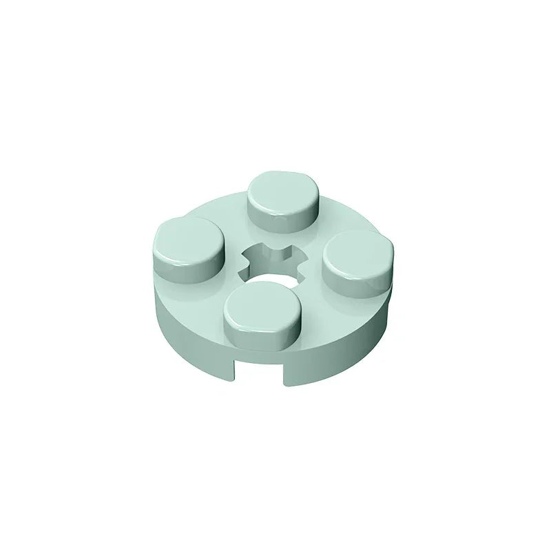 Gobricks GDS-609 PLATE 2X2 ROUND | Compatible Building Blocks for DIY Educational Models