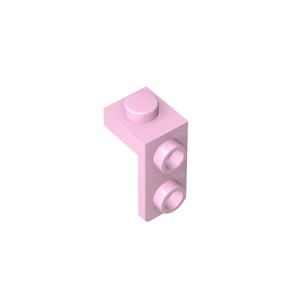 Gobricks Bracket 1 x 1 - 1 x 2 | Compatible Building Block