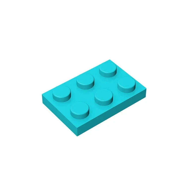 Gobricks GDS-510 Plate 2 x 3 | Compatible Building Block for DIY Projects
