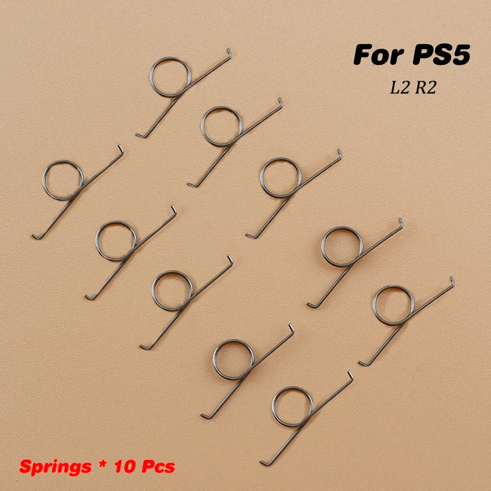 10Pcs PS4 PS5 Trigger Button Springs Set | Controller Repair Kit