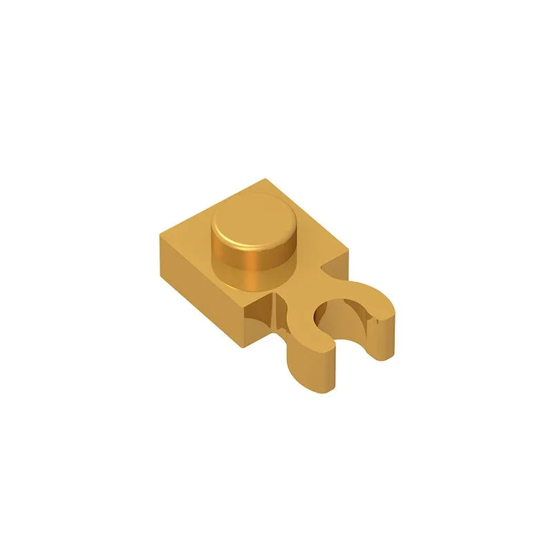 Gobrick GDS-814 PLATE 1X1 W. HOLDER | Building Block for DIY Creations