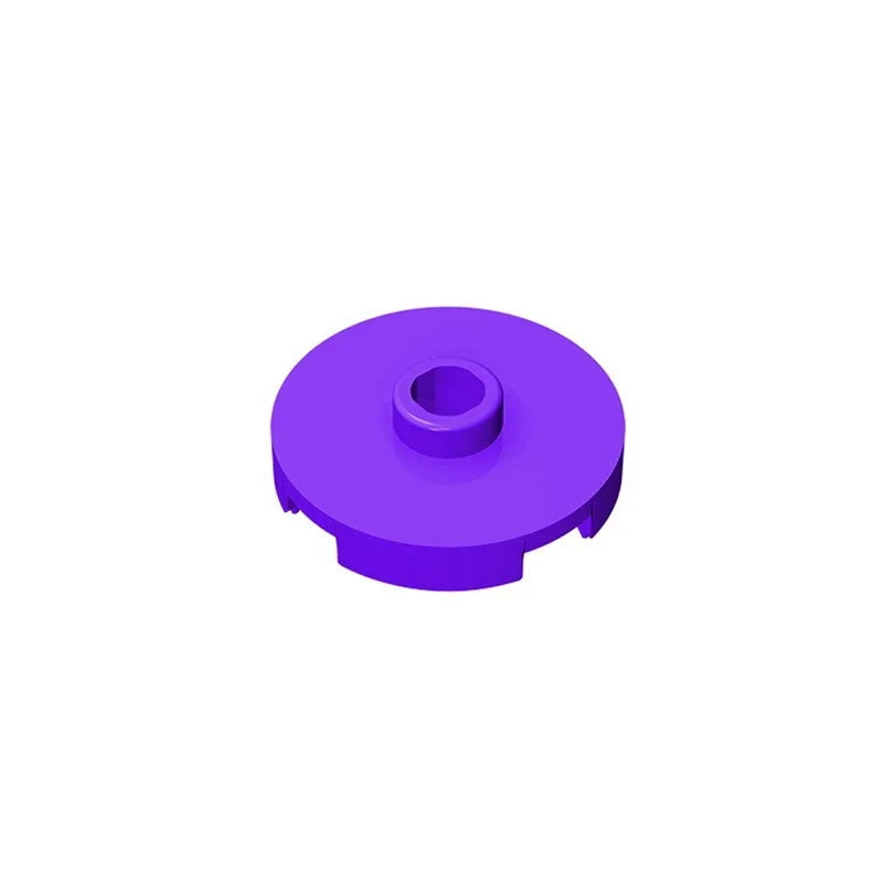 Gobricks GDS-1041 Tile Round 2x2 with Open Stud | Compatible Building Block for DIY Educational Kits
