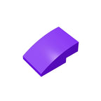 Gobricks GDS-1123 Slope, Curved 3 x 2 Building Block | Compatible with Lego 24309