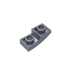 Gobricks GDS-795 Slope, Curved 2 x 1 Inverted | Compatible Building Block for DIY Projects