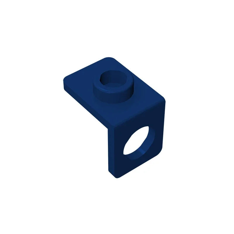 Gobricks GDS-1165 Minifig Neck Bracket with Back Stud | Thin Back Wall Building Block