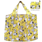 Snoopy Reusable Shopping Bag – Large Capacity Foldable Tote