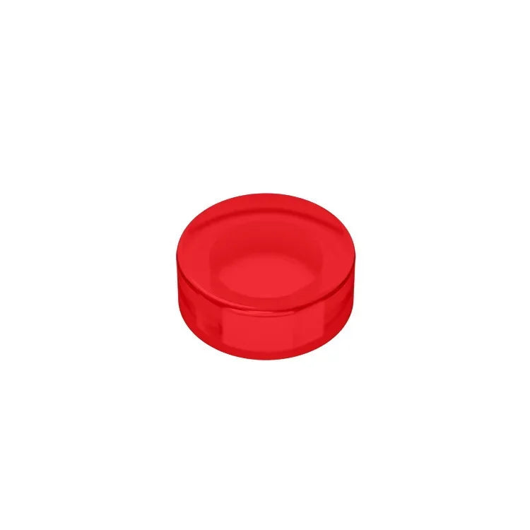 Gobricks GDS-612 Flat Tile 1x1 Round | Compatible Building Block