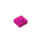 Gobricks GDS-501 Plate 1 x 1 | Compatible Building Blocks for DIY