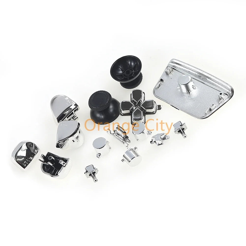 1Set Gamepad Full Set Buttons for PS5 3.0 V3.0 Electroplated Button Kit | Game Controller Accessories