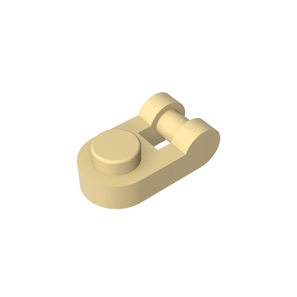 Gobricks GDS-1290 Plate Special 1 x 1 Rounded with Handle | Compatible Building Block for DIY