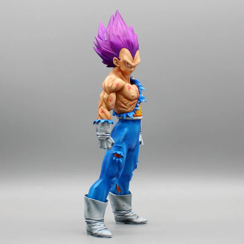 Ultra Ego Vegeta Anime Figure, Dragon Ball Z Gods of Destruction Action Figurines Statue 31 CM