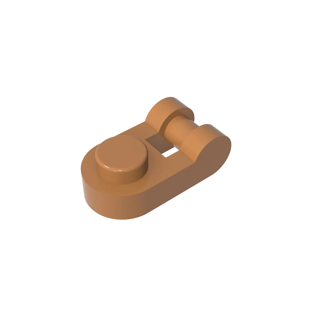 Gobricks GDS-1290 Plate Special 1 x 1 Rounded with Handle | Compatible Building Block for DIY