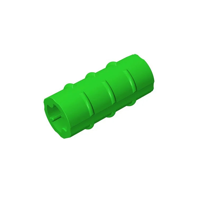 Gobricks Cross Axle Extension M 3 Ribs | Compatible Technical Building Block Connector