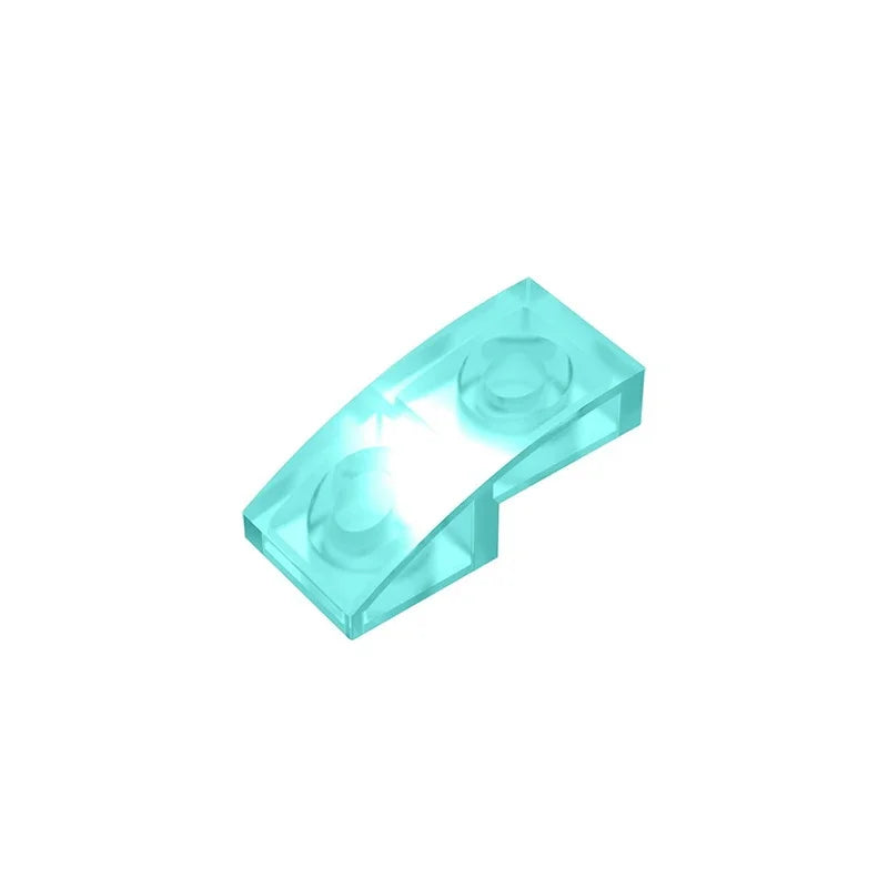 Gobricks GDS-795 Slope, Curved 2 x 1 Inverted | Compatible Building Block for DIY Projects