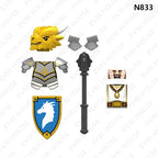 Dragon Knight Building Blocks Mini Figures | Compatible Building Brick Toys Set