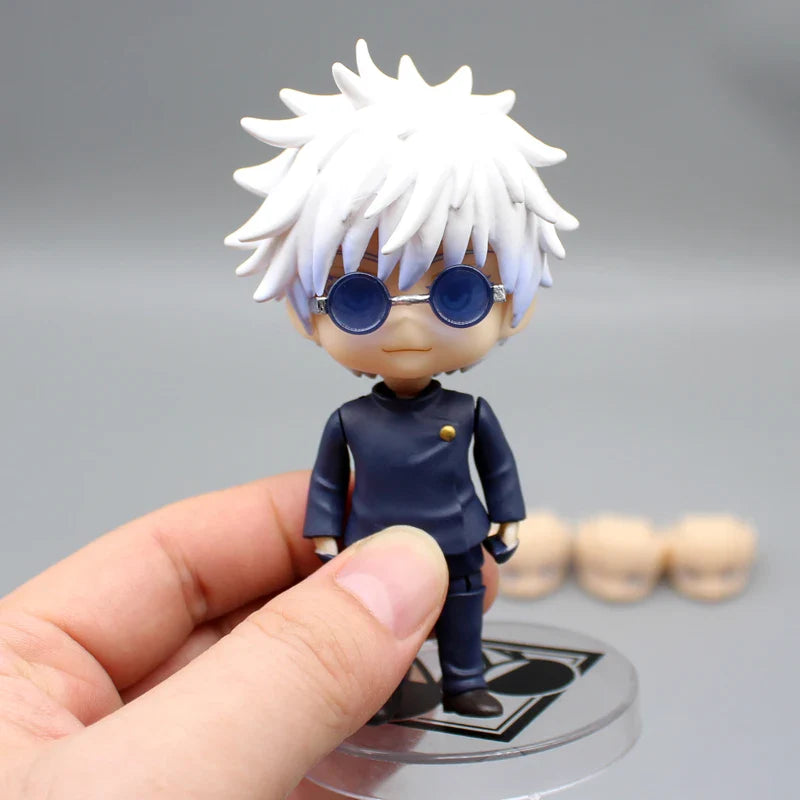Gojo Satoru Anime Mini Figure, Jujutsu Kaisen Anime Action Figurines 10 cm