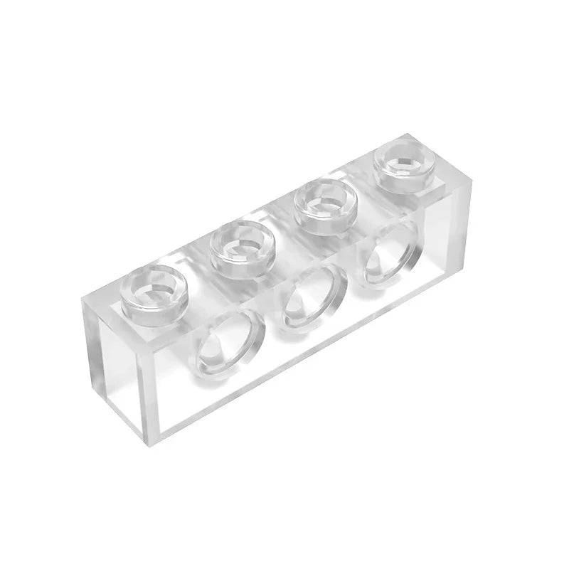 Gobricks GDS-625 Technical Brick 1x4 3-Hole | Compatible with Lego 3701