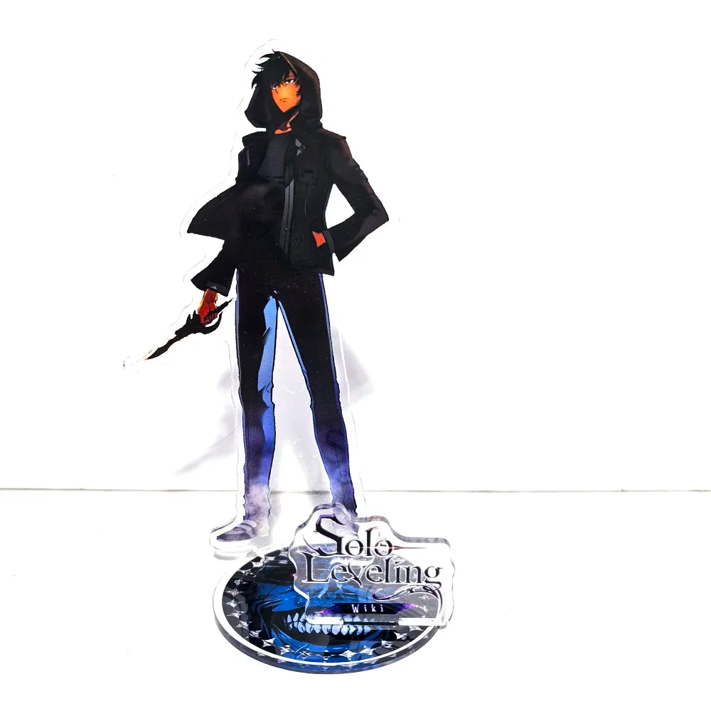 Solo Leveling Acrylic Stand, Acrylic Anime Manwha Figures and Figurines Statue 15 CM