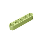 Gobricks GDS-664 Technical Liftarm Thick 1 x 5 | Compatible Building Block