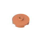 Gobricks GDS-1041 Tile Round 2x2 with Open Stud | Compatible Building Block for DIY Educational Kits