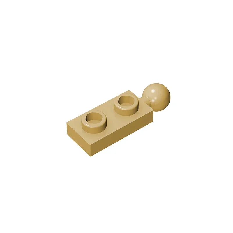 Gobricks GDS-852 Plate Modified 1 x 2 with Tow Ball on End | Building Block for DIY Creations