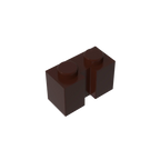 Gobricks GDS-798 Brick 1x2 with Groove | Compatible Building Block for DIY Sets