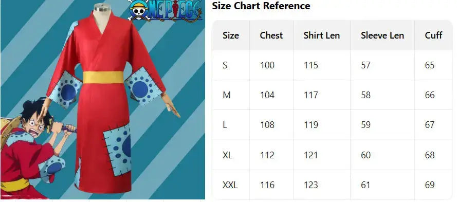 Monkey D Luffy Cosplay Costume One Piece Egghead Suit