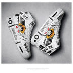 One Piece Luffy High Top Shoes Zoro Anime Sneakers