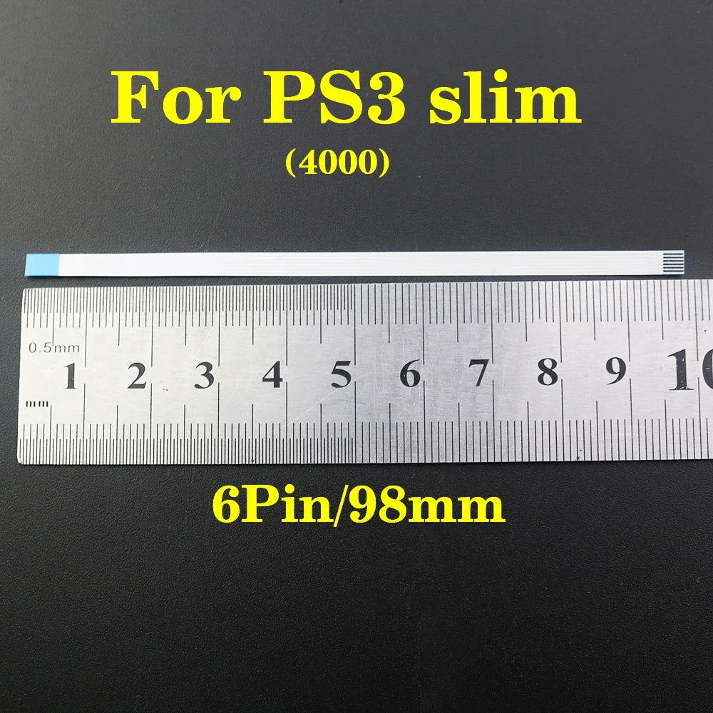 Power Switch Ribbon Flex Cable for PS5 PS4 PS3 PS2 Wii U PAD | Replacement FPC Connector Cable