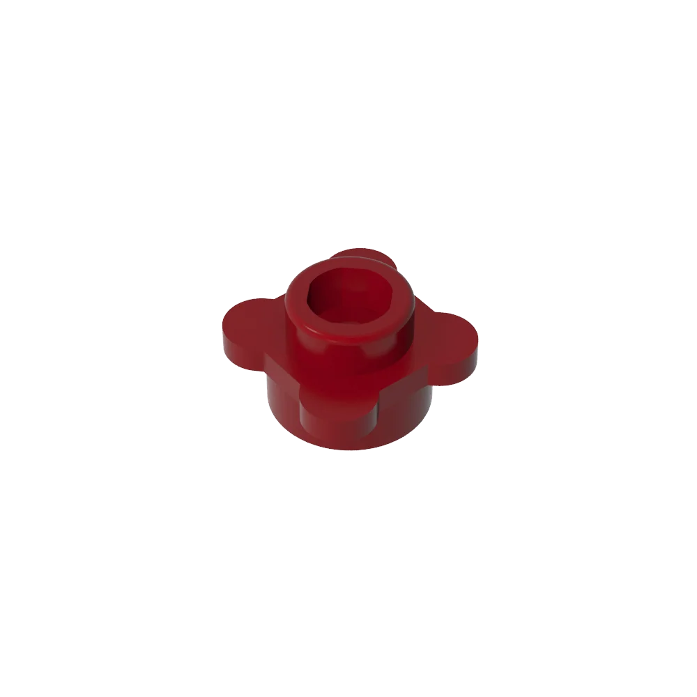 Gobricks GDS-839 Plate Round 1x1 with Flower Edge | Compatible with Lego 33291 28573
