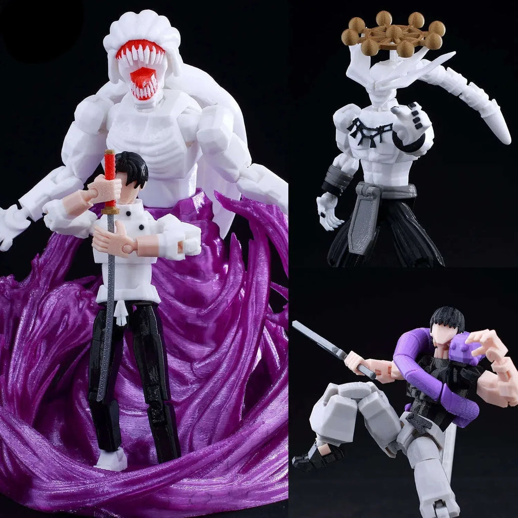 Jujutsu Kaisen 3D Printed Anime Figurine, Gojo Satoru Toji Yuji Sukuna Mahoraga Yuta
