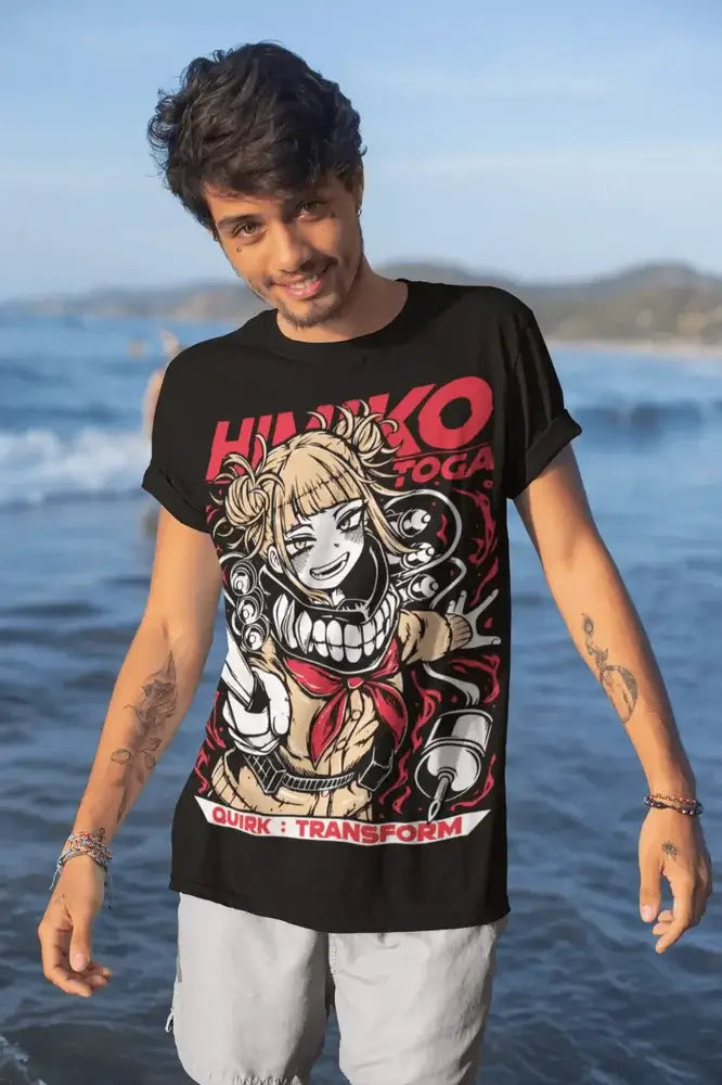 Himiko Toga T-Shirt: Kawaii MHA Villain Anime Tee