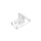 Gobricks GDS-832 Slope 45 2x1 with 2/3 Cutout | Compatible Building Block for DIY