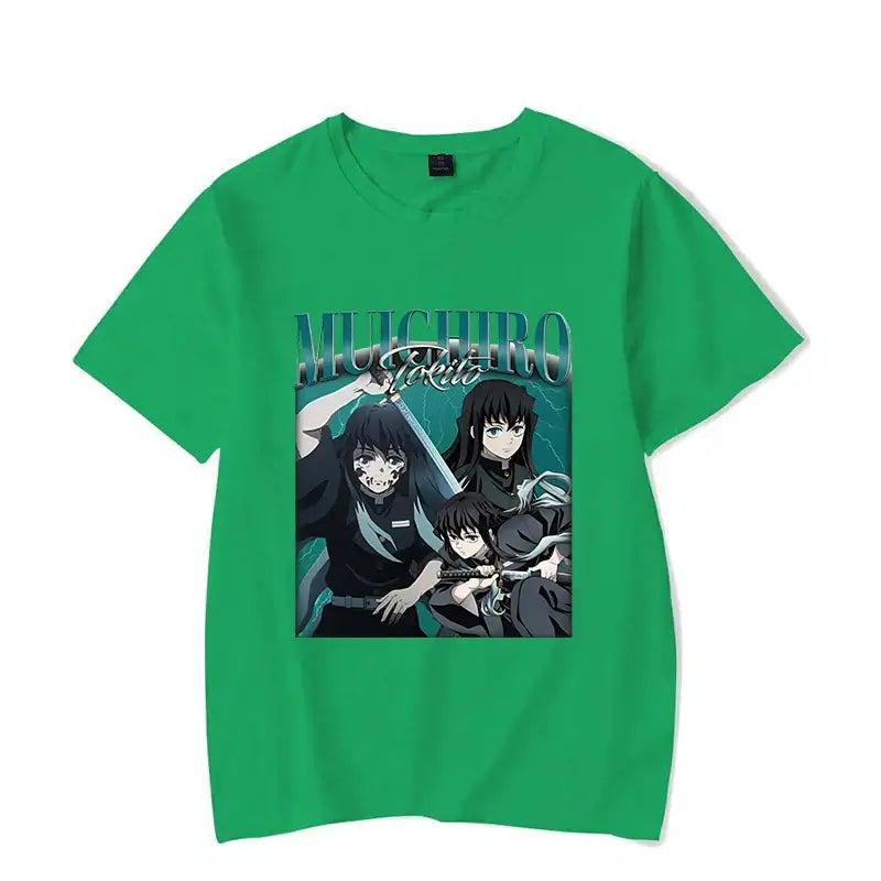 Tokitou Muichirou T-Shirts Demon Slayer Graphic Tee