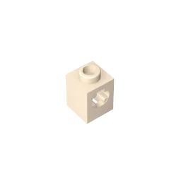 Gobricks GDS-2196 Technical Brick 1 x 1 with Axle Hole | Building Block for Lego