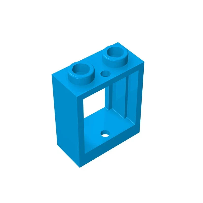 Gobricks GDS-783 Frame 1x2x2 Window | Compatible Building Block for DIY Projects