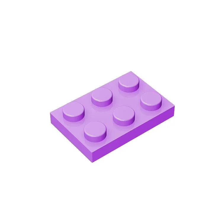 Gobricks GDS-510 Plate 2 x 3 | Compatible Building Block for DIY Projects