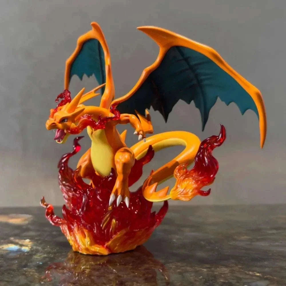 Charizard Anime Figurine, Pokemon Action Figures PVC Statue Collectible 20 CM
