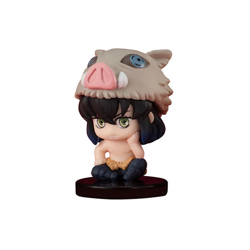 5 Pcs Set Chibi Mini Figurines, Kawaii Demon Slayers Tanjiro Nidouzi Inosuke Zenitsu Anime Figures 5 CM