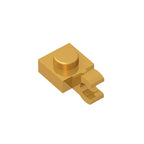 Gobricks GDS-813 1x1 Plate with Vertical Holder | Compatible with Lego 6019 and 61252