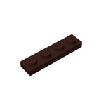 Gobricks GDS-504 Plate 1 x 4 | Compatible Building Block Pieces