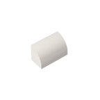 Gobricks GDS-M063 Curved Brick 1 x 2 x 1 No Studs | Compatible Building Block