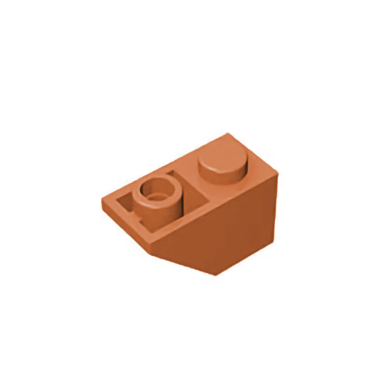 Gobricks GDS-597 Slope, Inverted 45 2x1 | Compatible Building Block for DIY