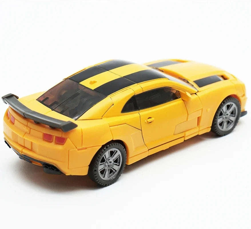 Bumblebee Action Figure, Transformers Anime Action Figurines Posable Toys 12.5 CM