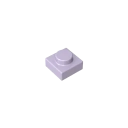 Gobricks GDS-501 Plate 1 x 1 | Compatible Building Blocks for DIY