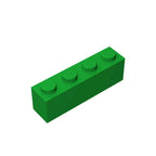 Gobricks GDS-534 Brick 1 x 4 without Bottom Tubes | Compatible Building Block Set